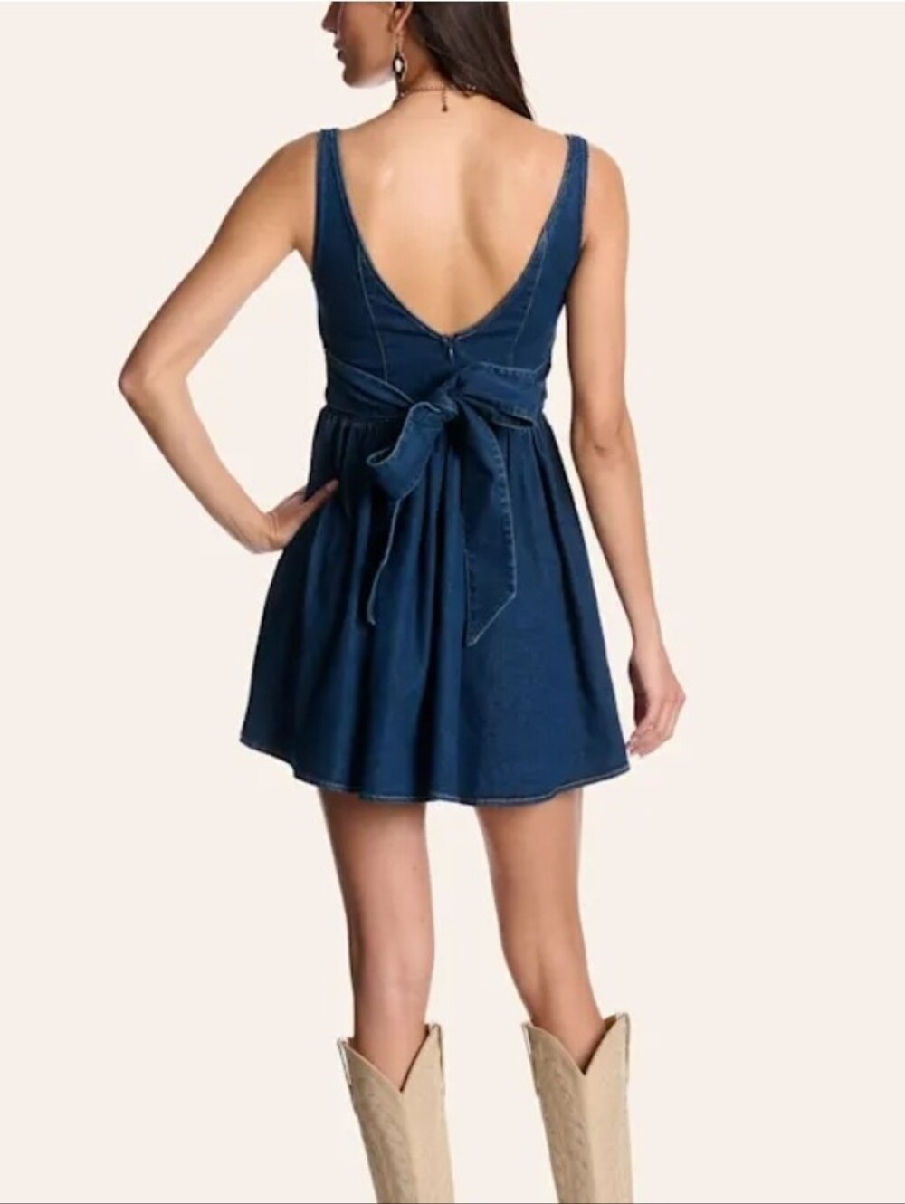 HYFVE Denim Mini Dress - Picture 2 of 8